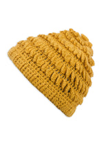 Load image into Gallery viewer, Pepina Alpaca Crochet Yellow Hat 003
